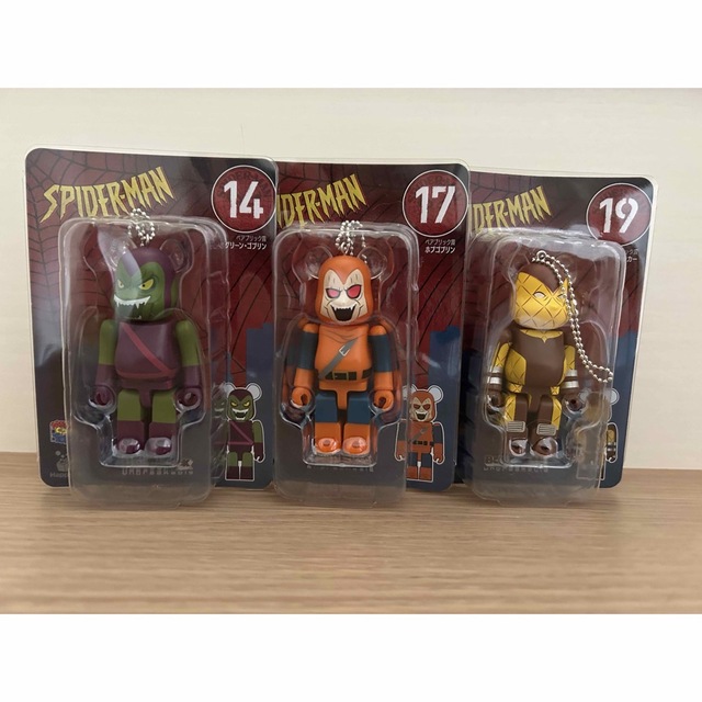 BE@RBRICK - 新品未開封 ベアブリック スパイダーマン ヴェノム 3種類