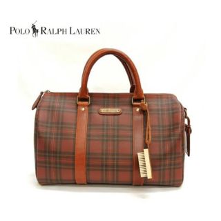POLO RALPH LAUREN（ボストンバッグ ・ レッド/赤色系）のフリマ