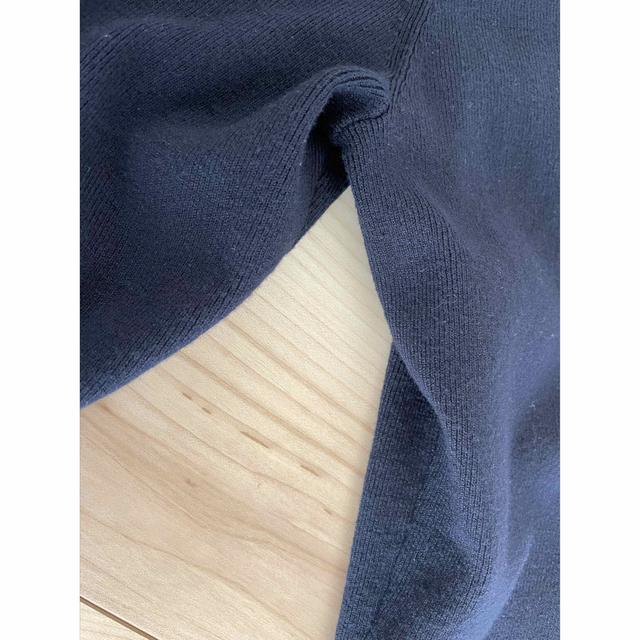 TOCCA - ☆TOCCA 洗えるPEARL HOODIE フーディー M ネイビー パーカー