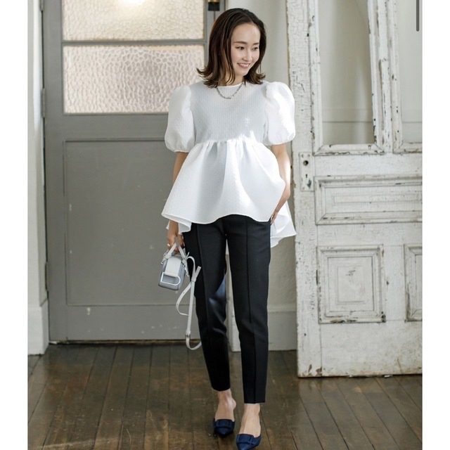 美品シルキージャガードブラウスBluelea Manapy様専用 Bluelea