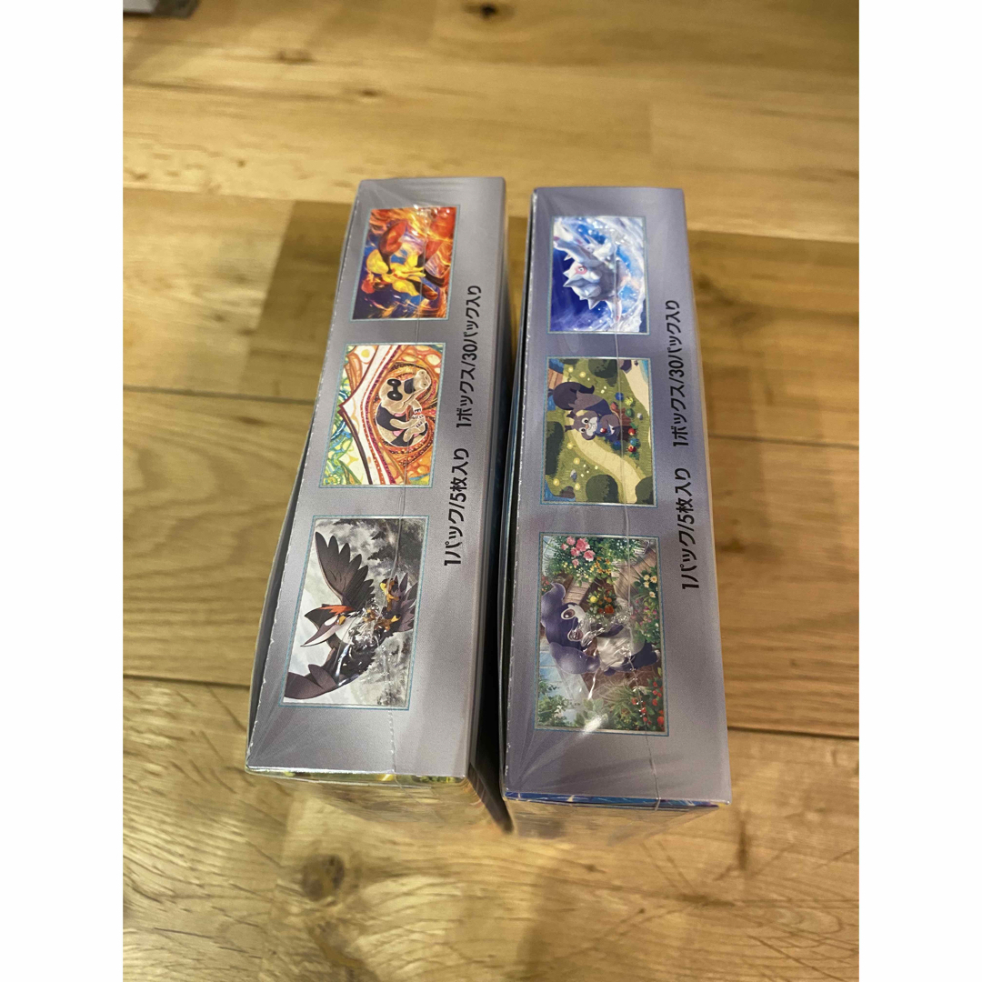 ポケカ スカーレットex、バイオレットex、各1BOX シュリンク付き