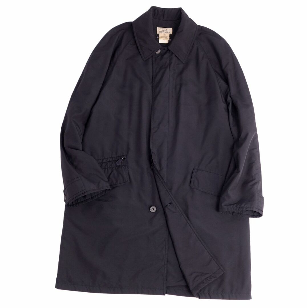 HERMES - 美品 エルメス HERMES コート ステンカラーコート バルマ