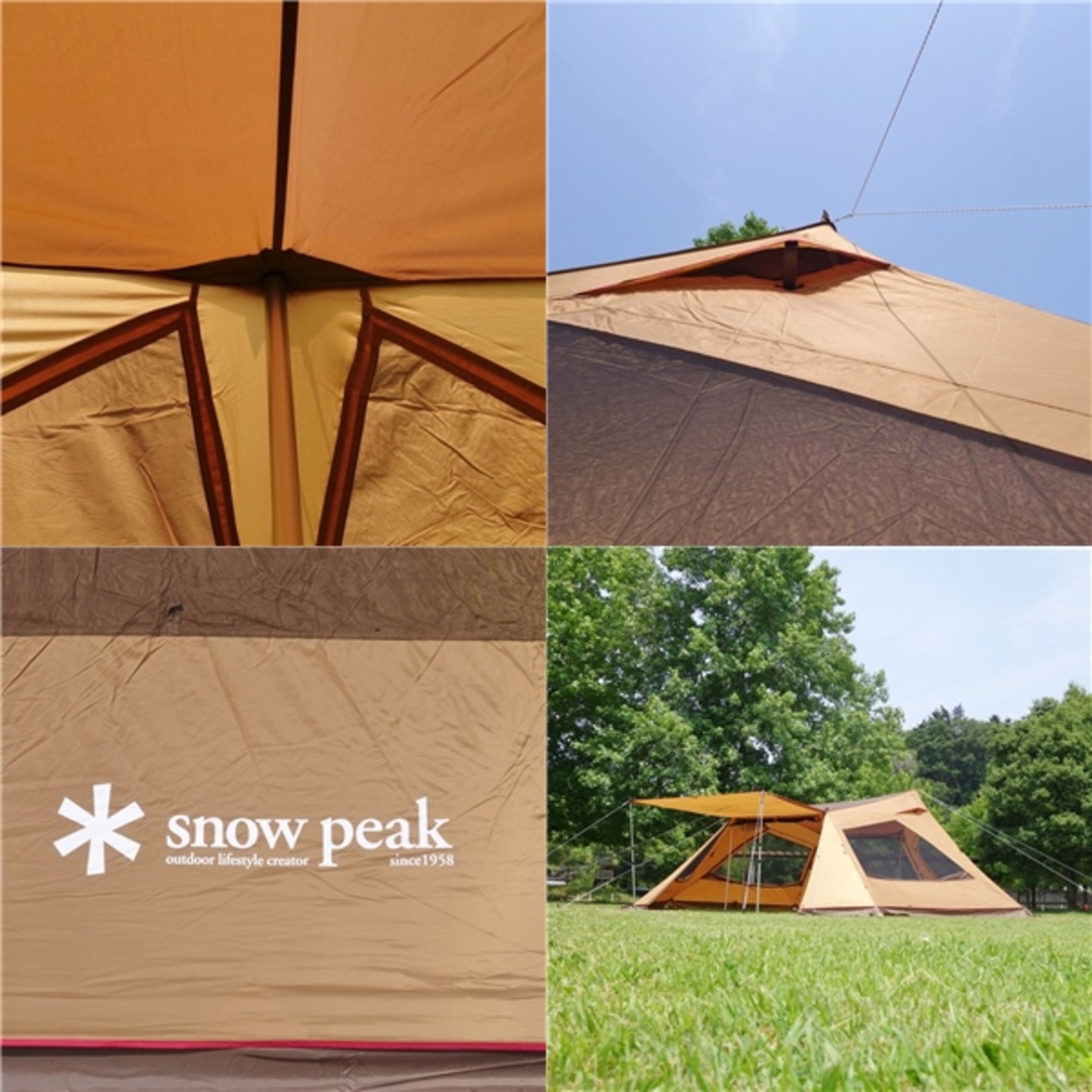 Snow Peak - 美品 廃盤 スノーピーク snowpeak ランドベース 6 TP-606