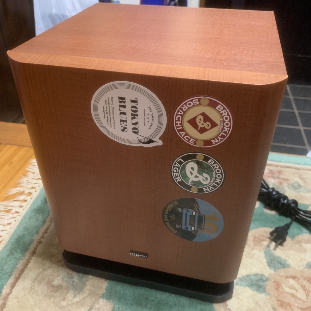 DENON - DENON アンプ内蔵ウーファー 木目調 DSW-2Lの通販 by
