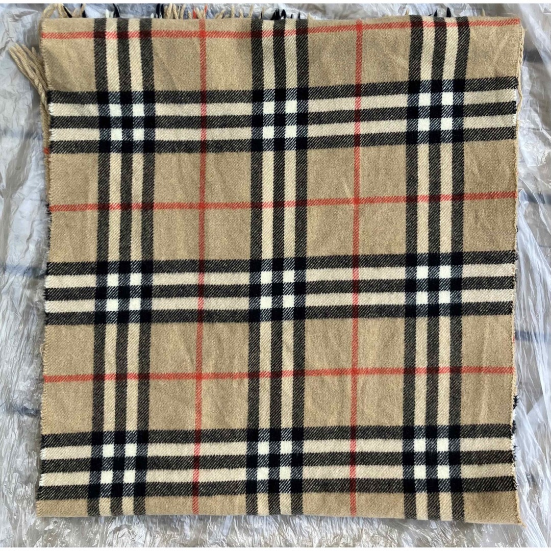BURBERRY - 平成レトロ品 Burberrys ノバチェック カシミヤ マフラー