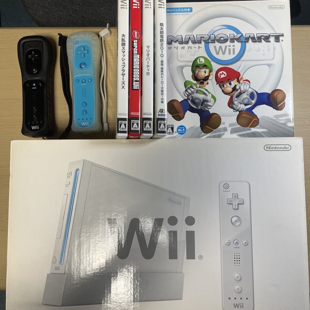 Wii - Wii 本体＆ゲームソフト5本セットの通販 by けなり's shop