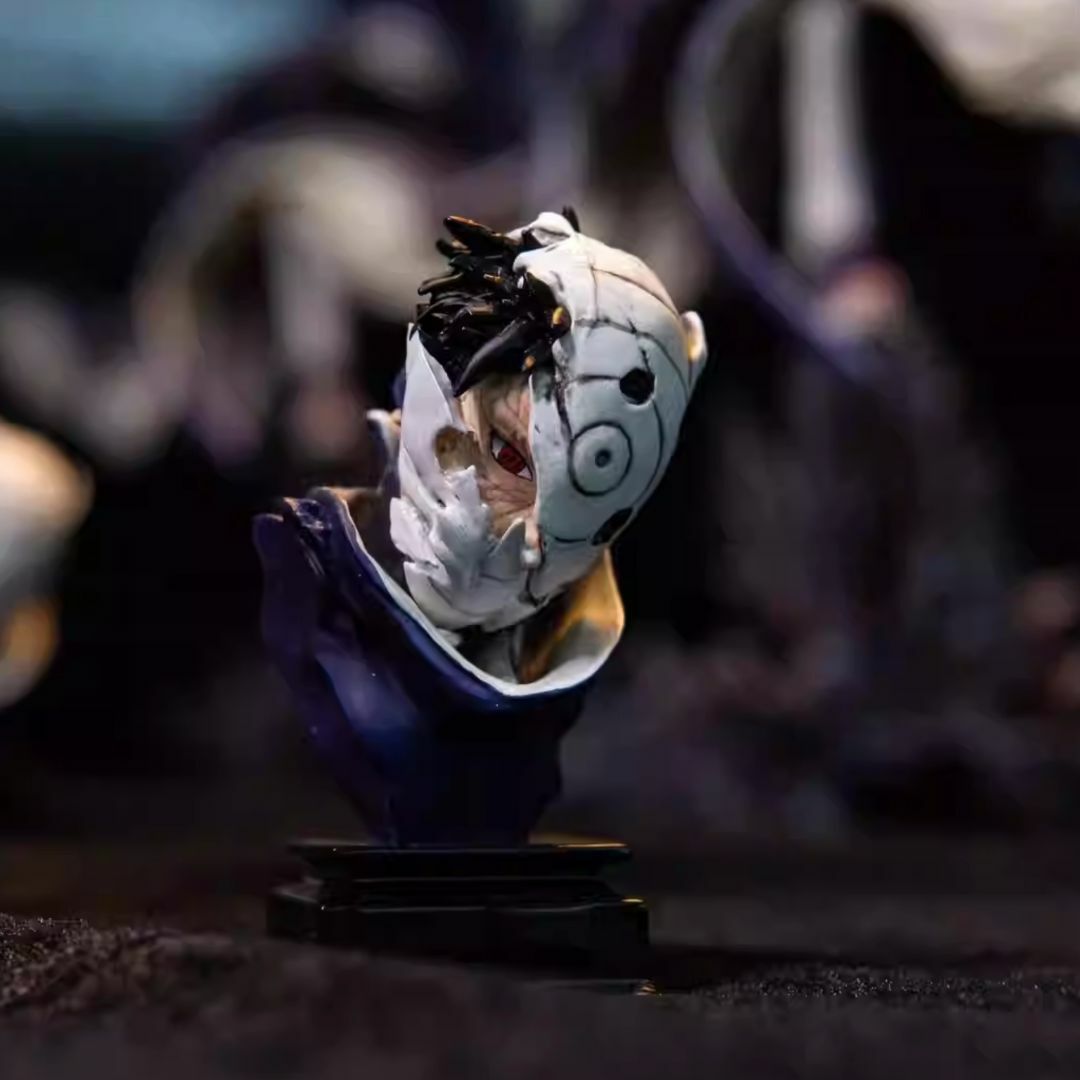 ナルト 疾風伝 うちはオビト ガレージキット 塗装済み完成品