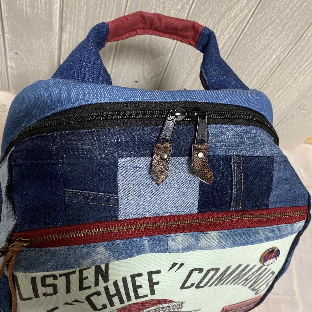 母ちゃん しずく型リュック(L) ハンドメイド 母ちゃん様専用 しずく型