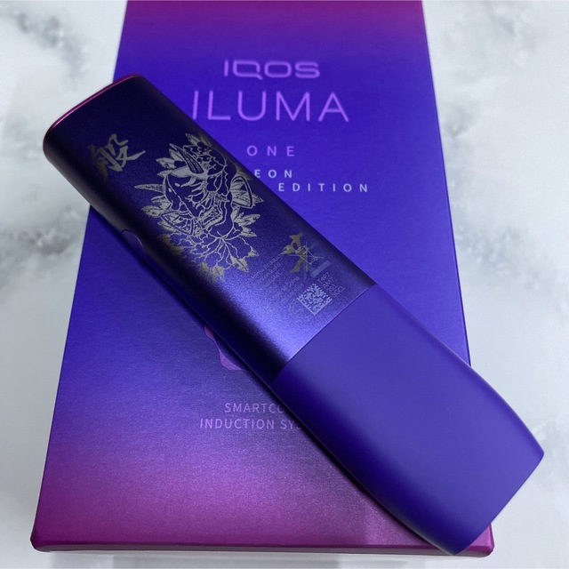 IQOS - iQOS ILUMAONE イルマワン レーザー加工 般若 菊 和柄 和彫り