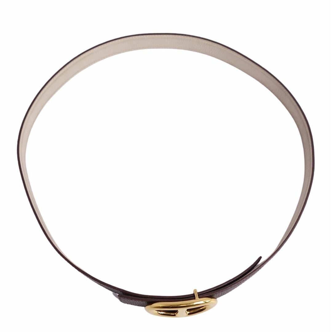 HERMES - エルメス HERMES ベルト リバーシブル シェーヌダンクル金具