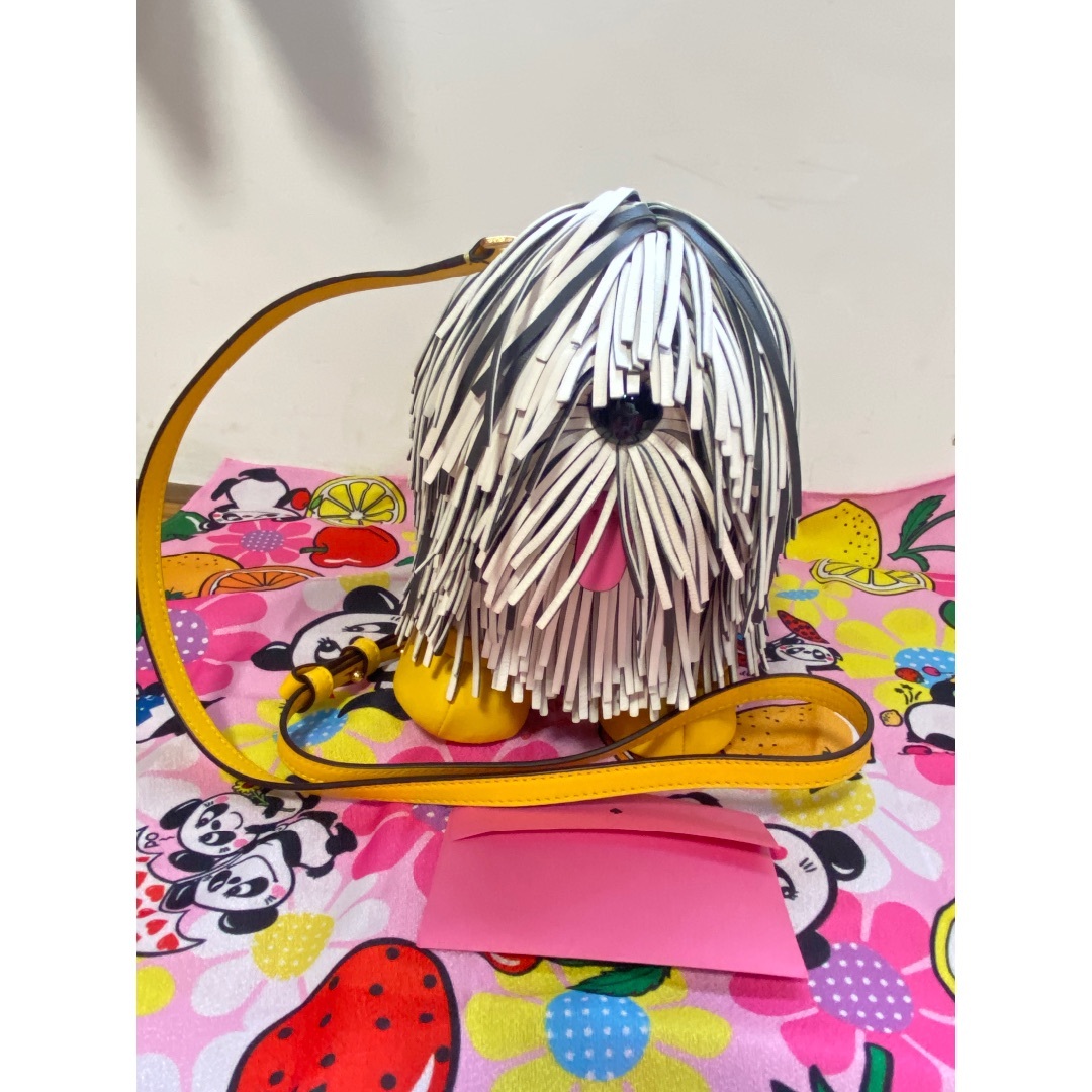 kate spade NEW YORK - シャギーフリンジ3Dドッグクロスボディの通販