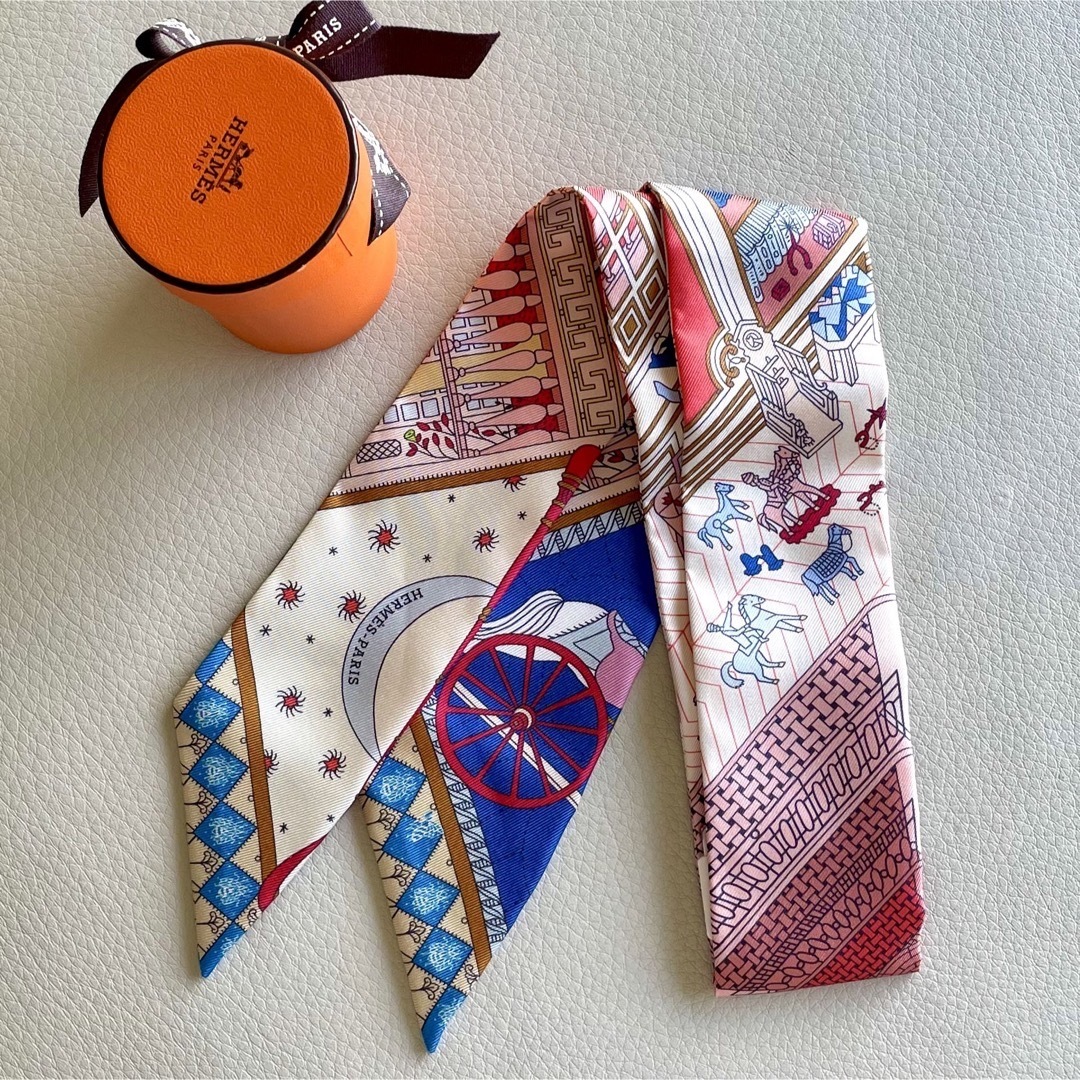 HERMES - 新品 エルメス ツイリー オブジェ・ドゥ・キュリオジテ の