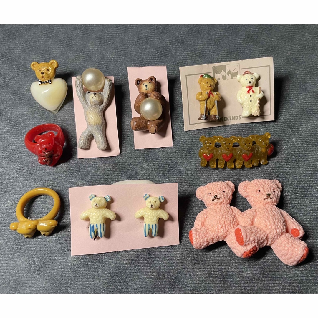 ウィークエンズ WEEKENDS テディベアバレッタの通販 by しょうこ's