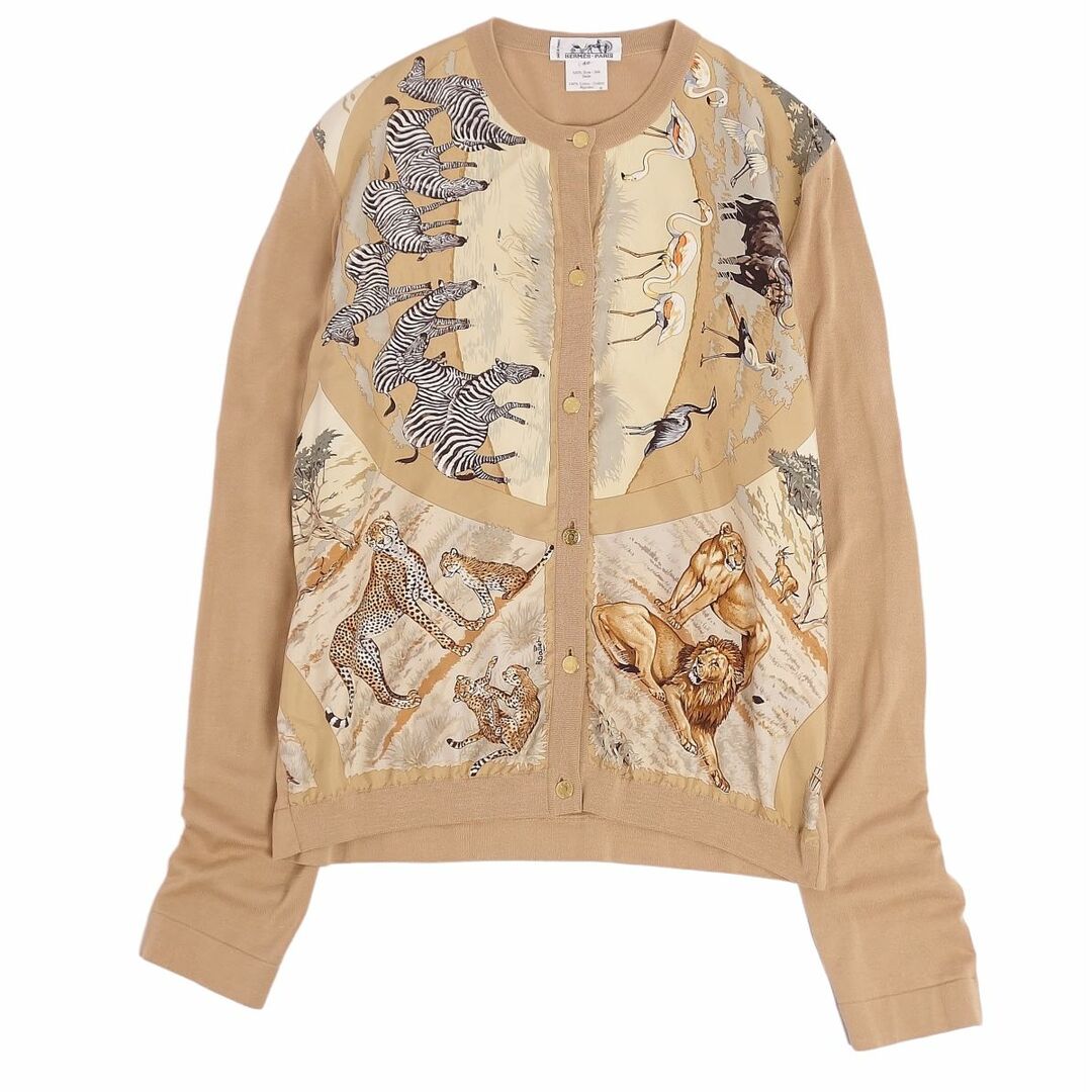 HERMES - Vintage エルメス HERMES ニット カーディガン ロング