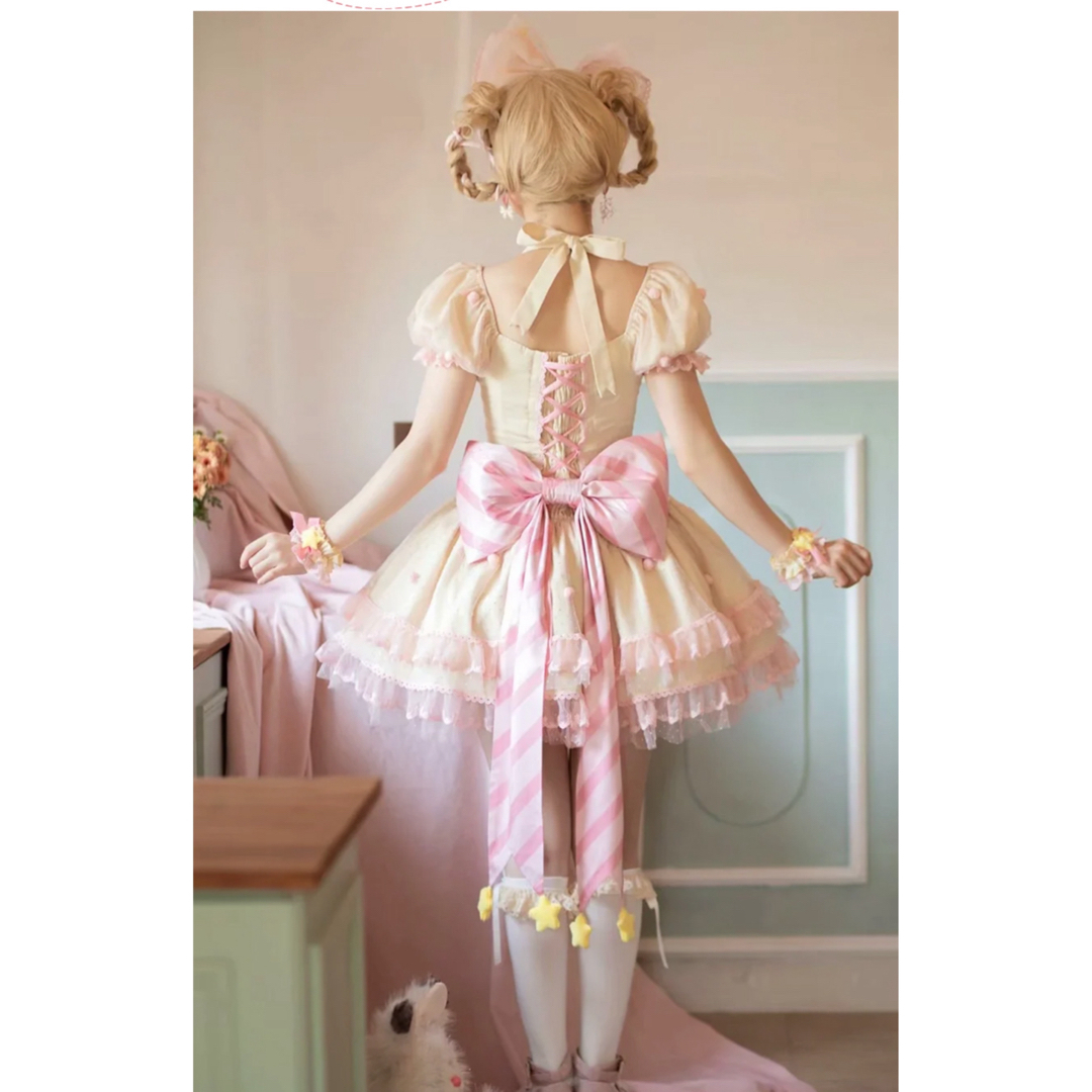 Angelic Pretty - 砂糖魔法 ワンピース4点セット 甘ロリ しゅくれどー