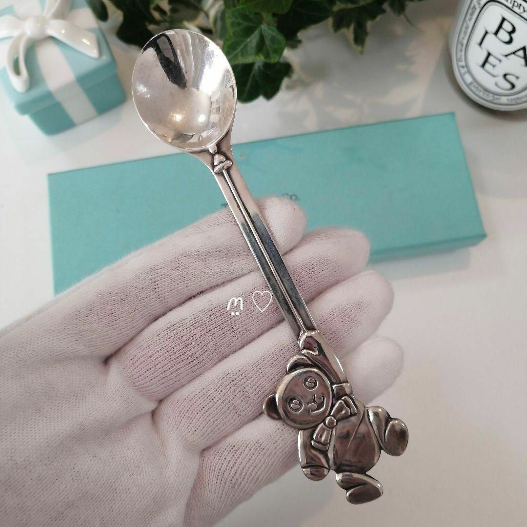 Tiffany & Co. - ティファニー ベアバルーン シルバーベビースプーン