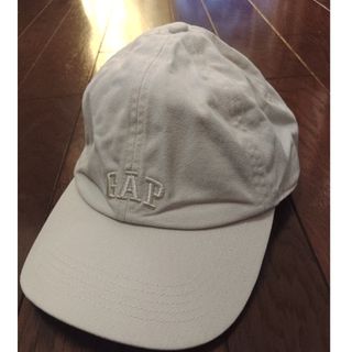 GAP - GAP キャップ クリーム ベージュ 白 旧タグ 紺タグの通販 by