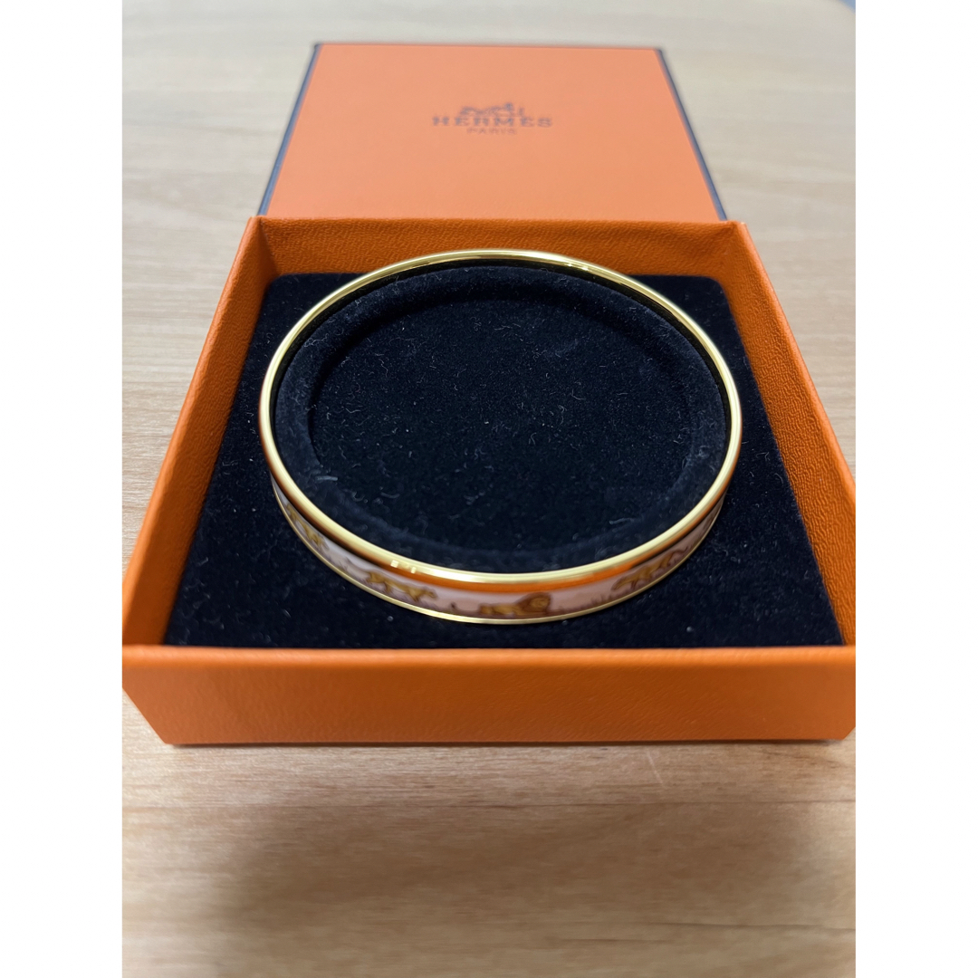 HERMES - 美品！エルメス エマイユPM バングル【箱付き】の通販 by