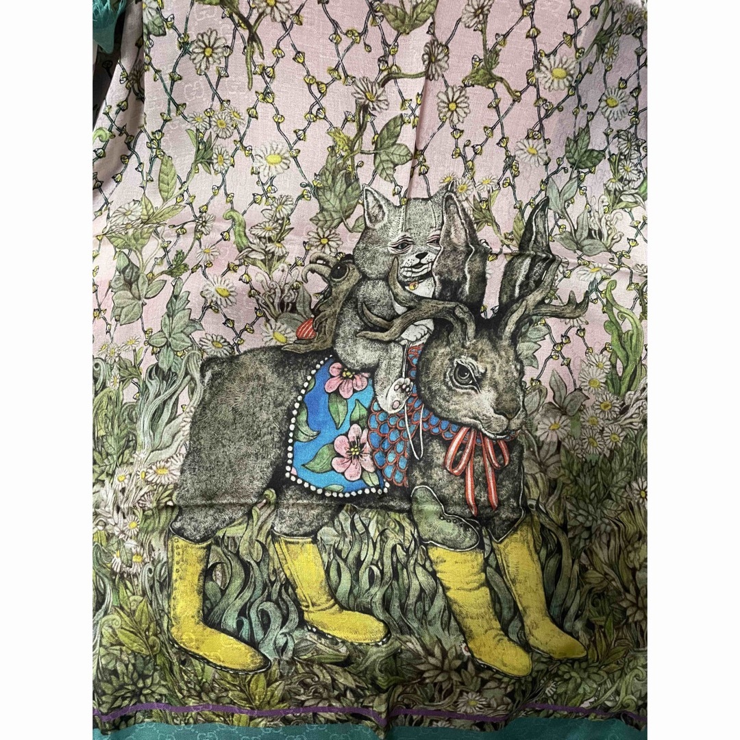 GUCCI - ヒグチユウコ GUCCI スカーフの通販 by ノラ's shop｜グッチ