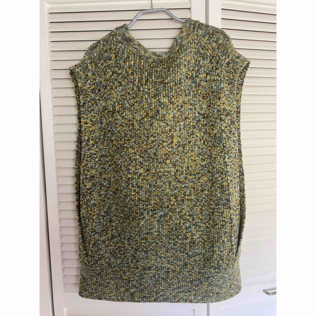 FUMIKA_UCHIDA - ウチダフミカ fumika uchida Vネック ニットベスト 36