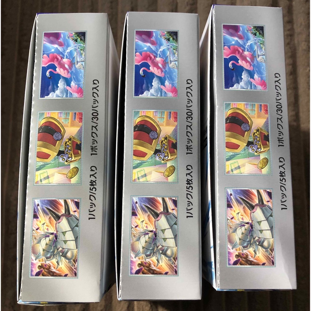 ポケモンカード レイジングサーフ 3BOX 未開封 シュリンクなし ぺり