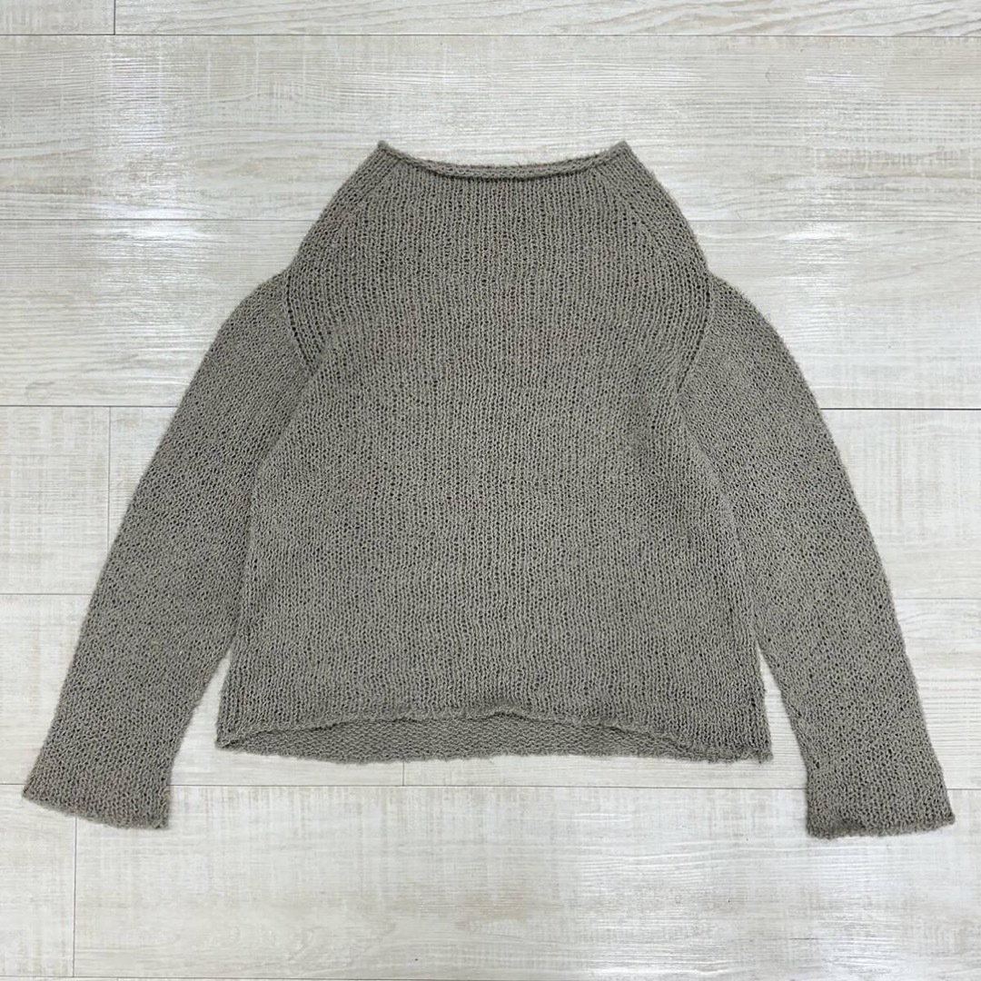 Jurgen Lehl - 23ss 2023 ヨーガンレール ひげ ローゲージ ニット プル