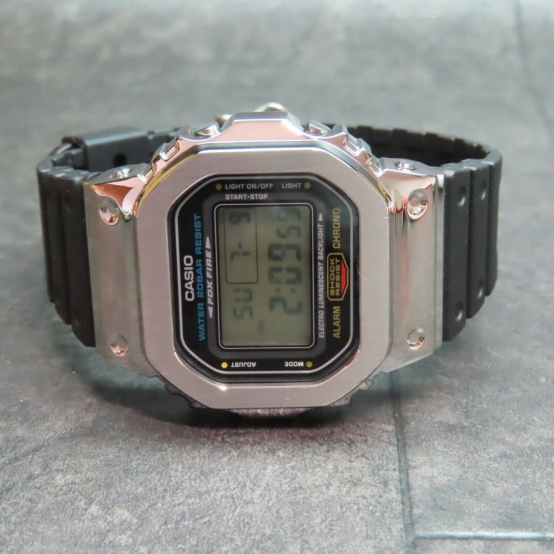 G-SHOCK - カシオ G-SHOCK/Gショック DW-5600○シルバーメタルカスタム