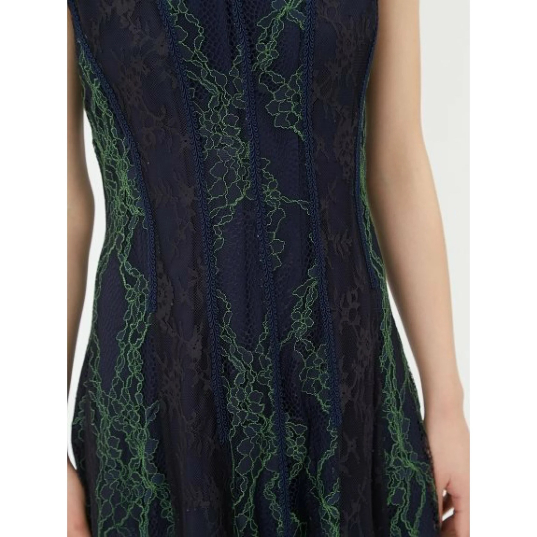 FRAY I.D - FRAY I.D レースコンビナロードレス ネイビー 0サイズの