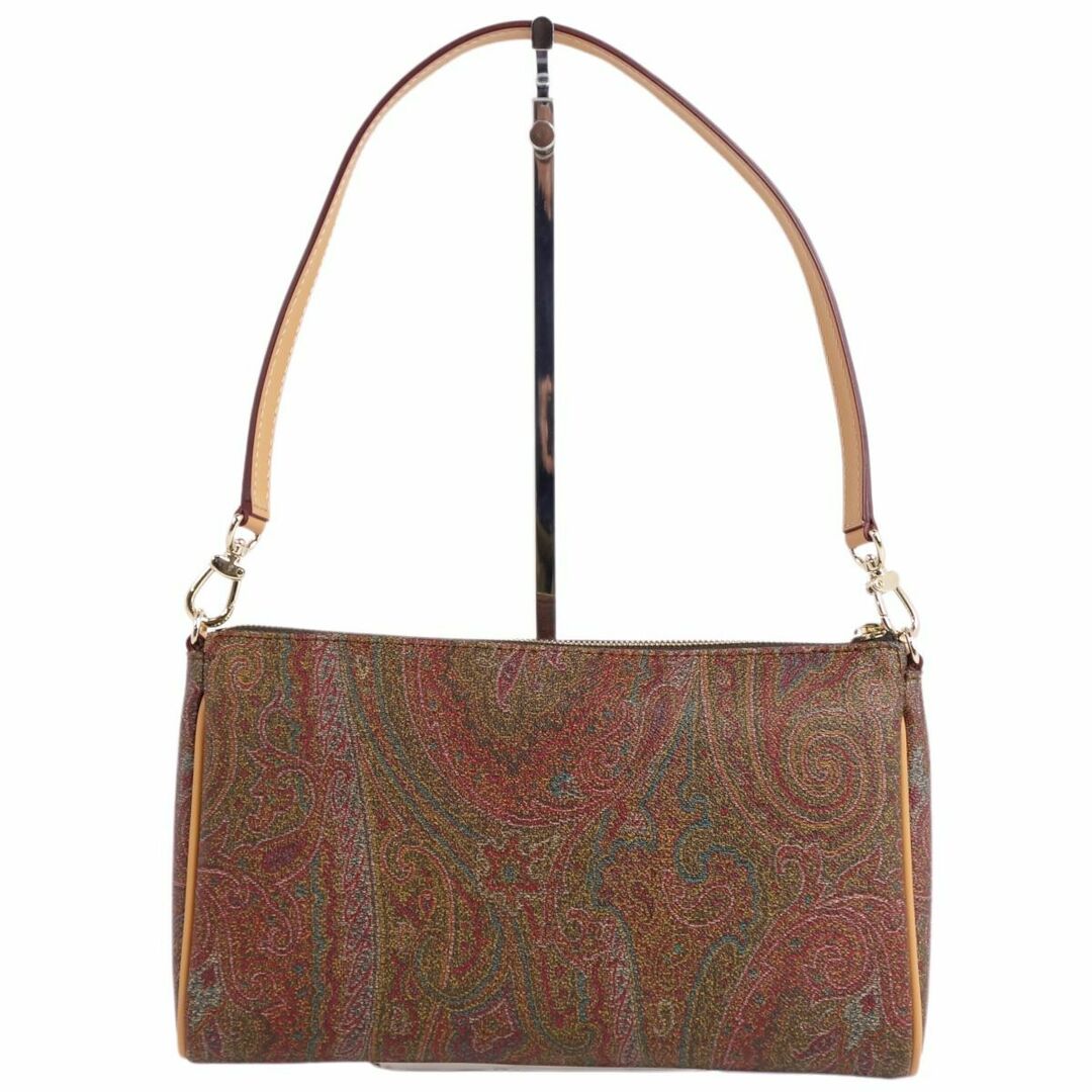 ETRO - 極美品 エトロ ETRO バッグ ショルダーバッグ ペイズリー柄 PVC