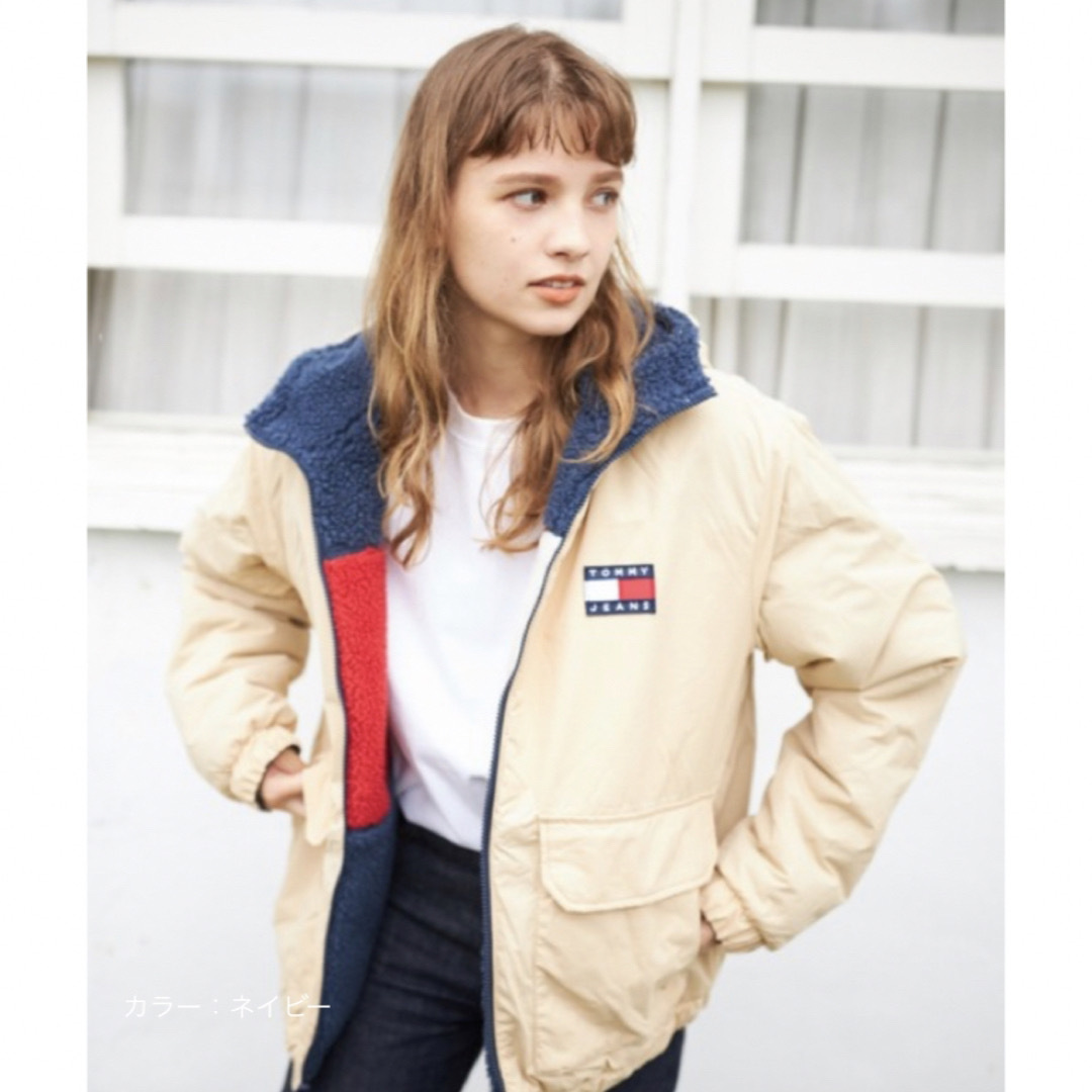 TOMMY JEANS - 【新品☆未使用】TOMMY JEANS トミー リバーシブルボア