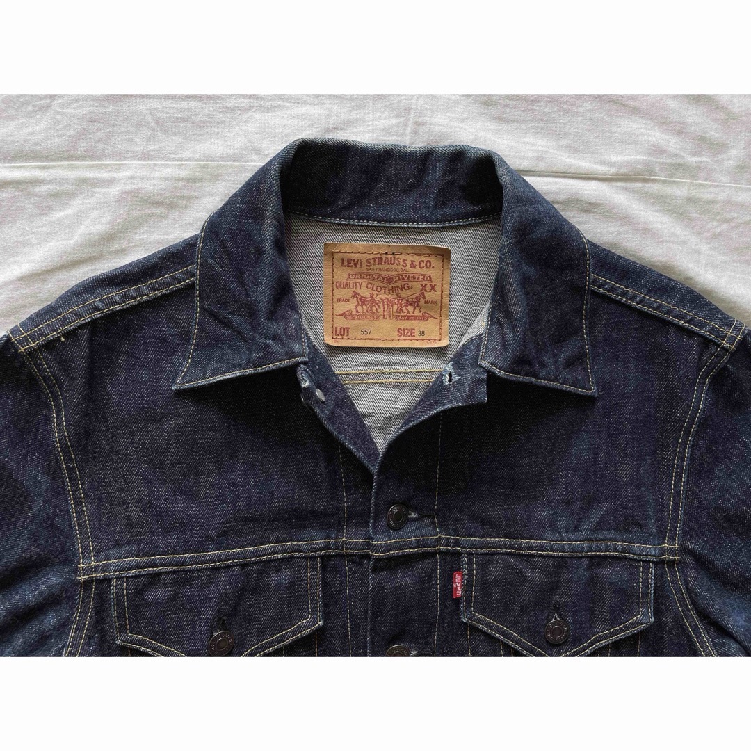 Levi's - 濃紺 90' LEVI'S 557 3rd サイズ38 71557-02 香港製の通販 by