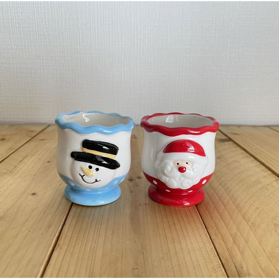 陶器 ガトー・ド・ボワイヤージュ クリスマス サンタ スノーマンの通販