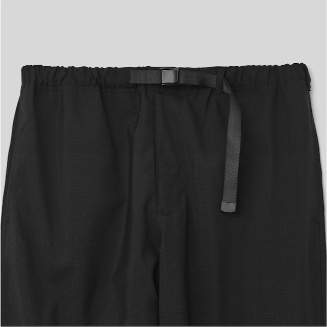 ennoy WOOL BLEND RIP STOP EASY PANTS