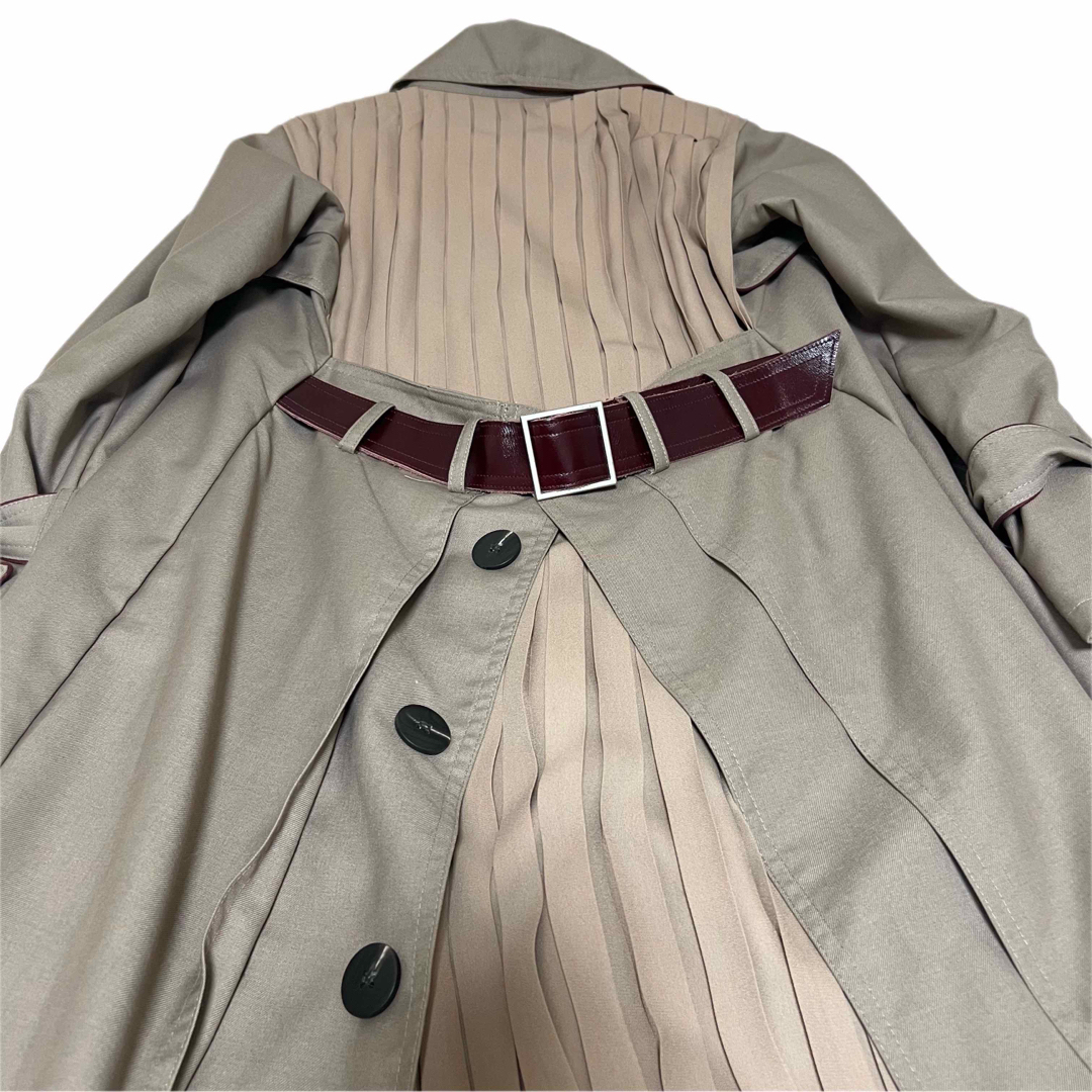 Ameri VINTAGE - 【美品】アメリヴィンテージ バックプリーツ トレンチ