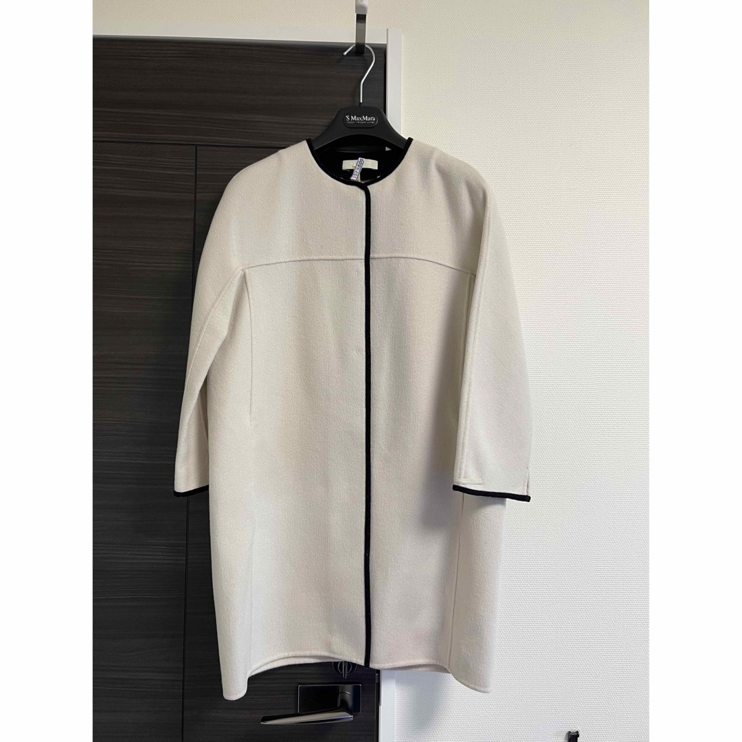 S Max Mara - エスマックスマーラ ノーカラーコートの通販 by