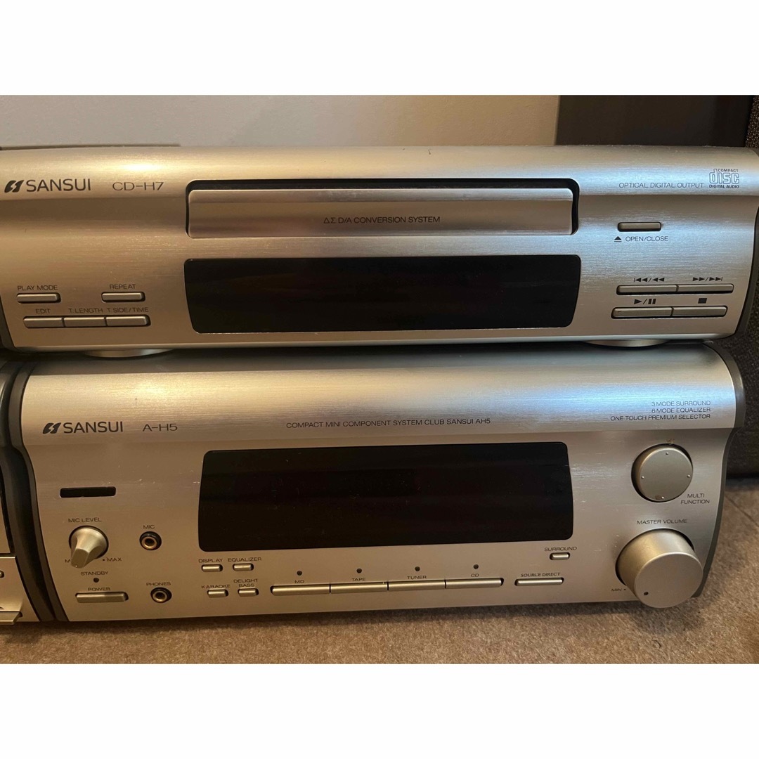 Club Sansui ミニコンポ ジャンク品 スピーカー有の通販 by MATSU3's
