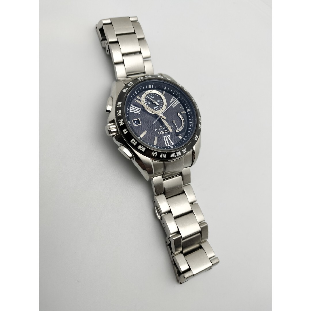 セイコー ブライツ 電波ソーラー ワールドタイム 8B54 電波時計の通販