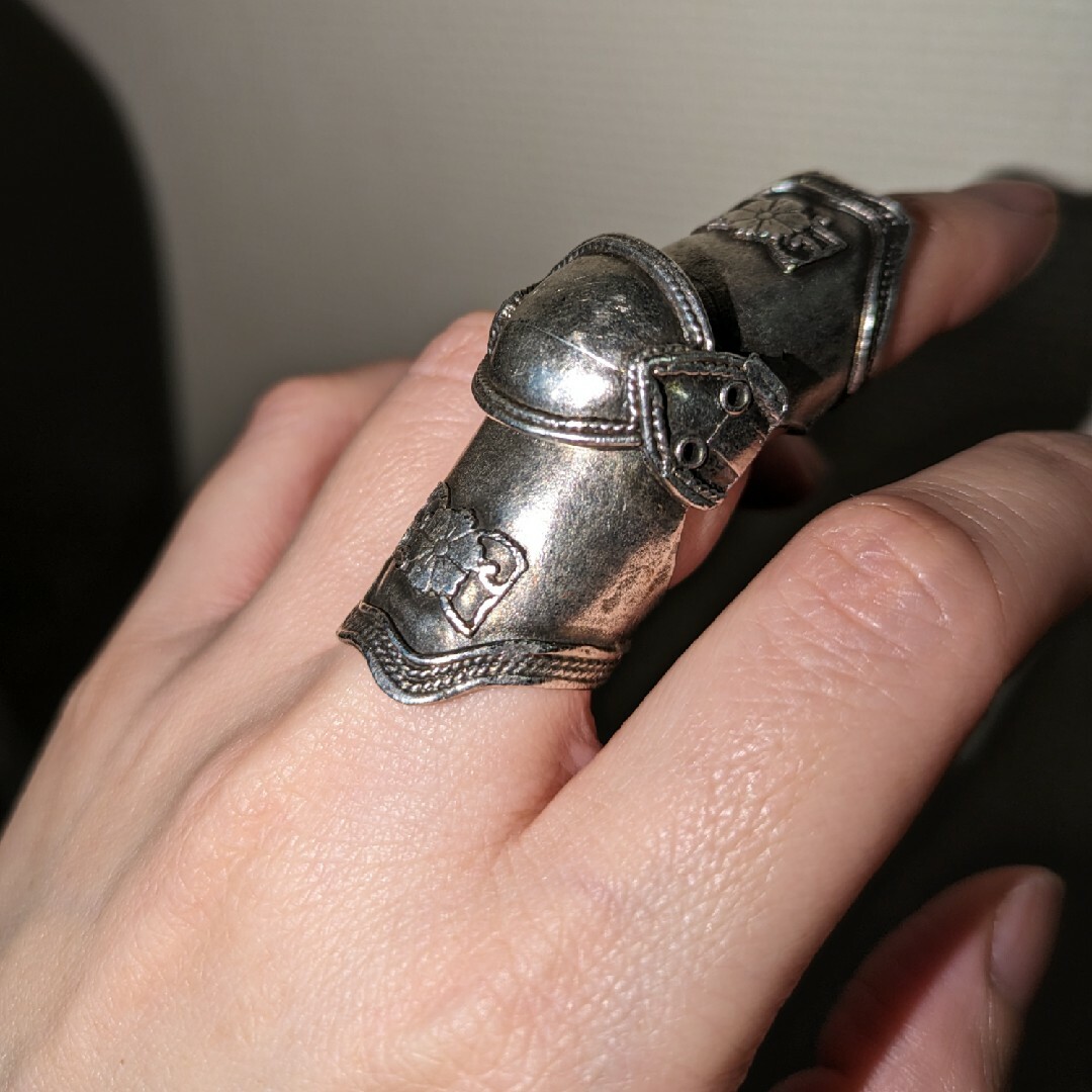 Paris フランスパリ 蚤の市 変わったリングの通販 by 口紅ピンク｜ラクマ