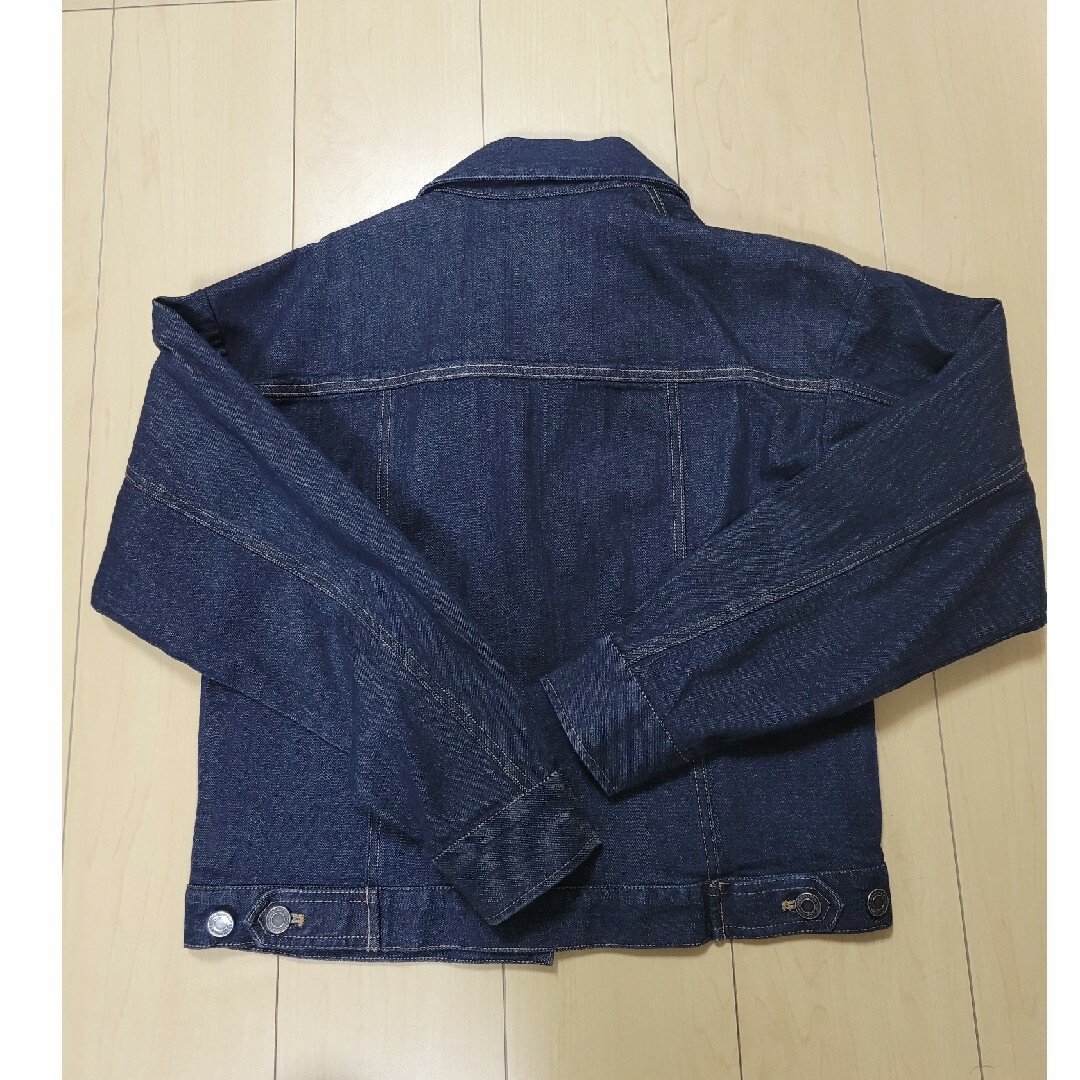 KBF 2WAYカラーデニムブルゾン ブルー - KBF 2WAYブルーデニムブルゾン