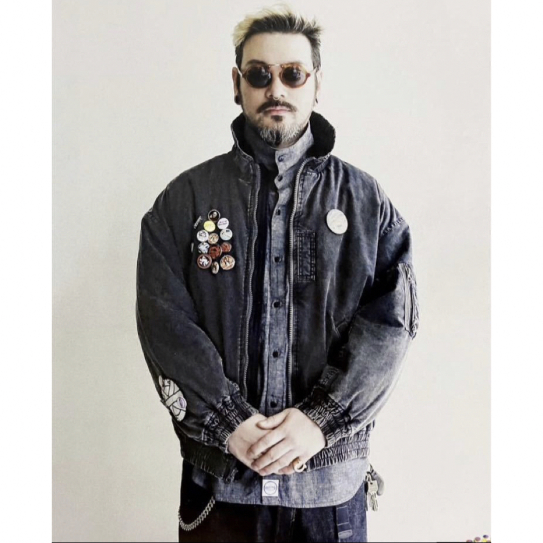 TENDERLOIN - 19AW Sサイズ テンダーロイン ACID MA-1 ジャケット