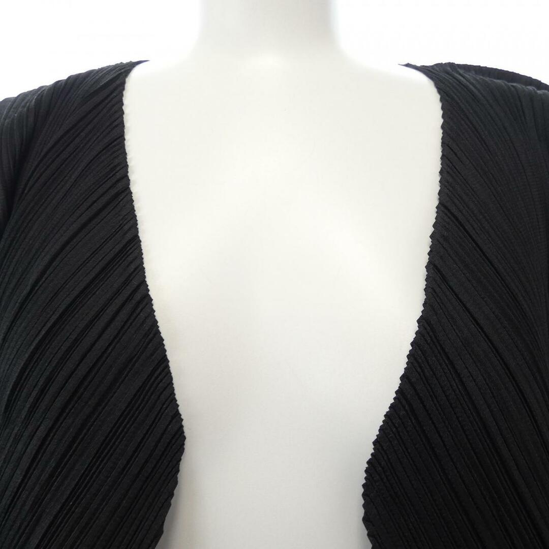 プリーツプリーズ PLEATS PLEASE ロングカーディガン イッセイミヤケ