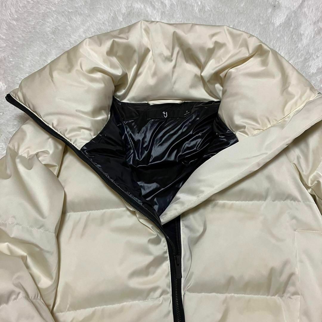 UNIQLO - ユニクロ+J ダウンボリュームジャケット アイボリーホワイト