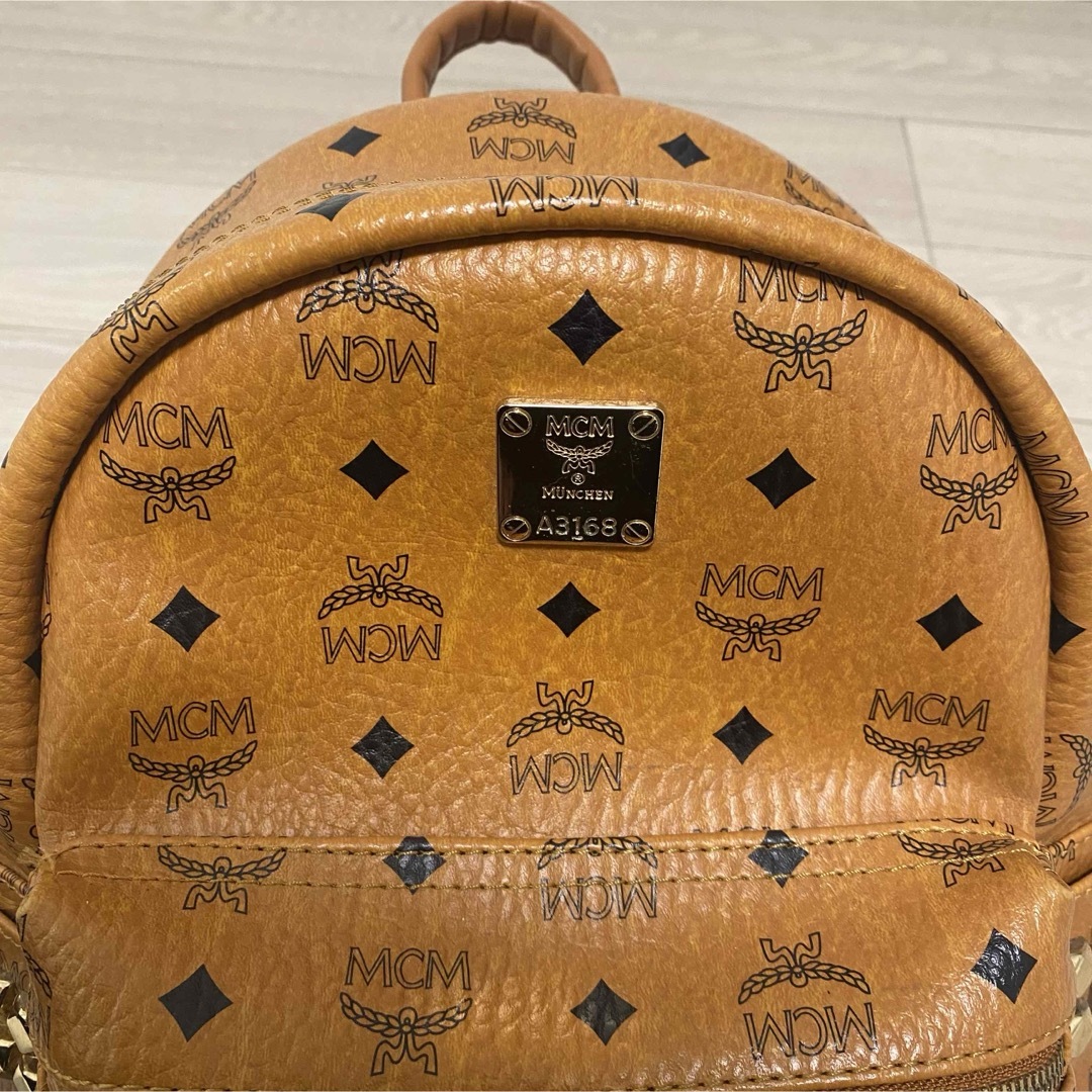 MCM - MCM キャメル リュックの通販 by _mmm｜エムシーエムならラクマ