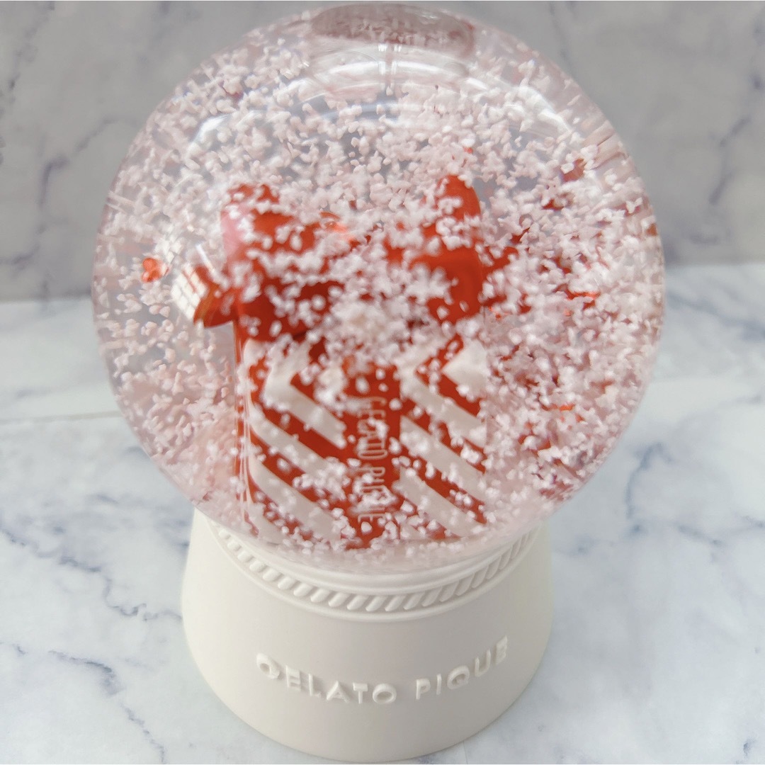 gelato pique - ジェラピケ スノードーム 3個セット(中古品)の通販 by