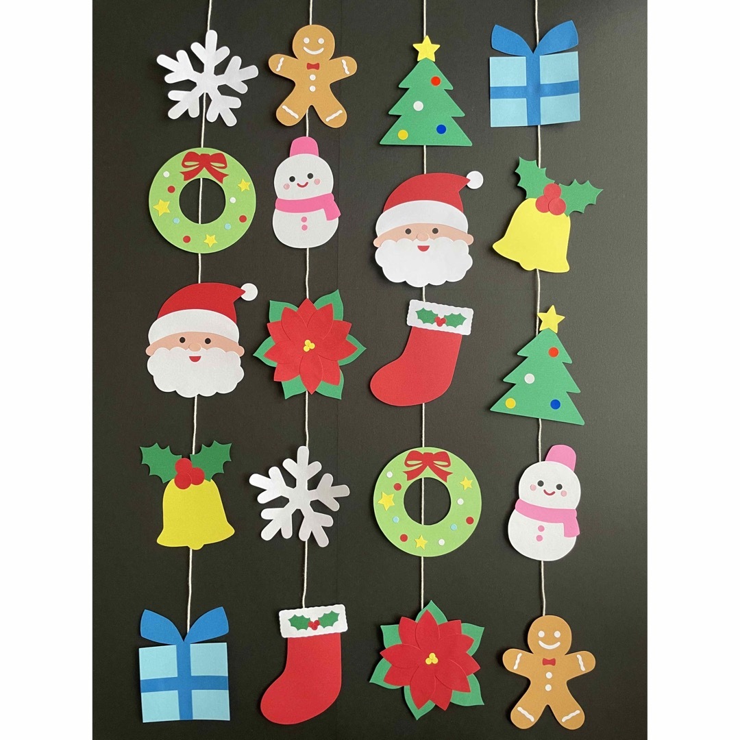 吊るし飾り 壁面 ガーランド お正月 クリスマス 節分 ひな祭りの通販