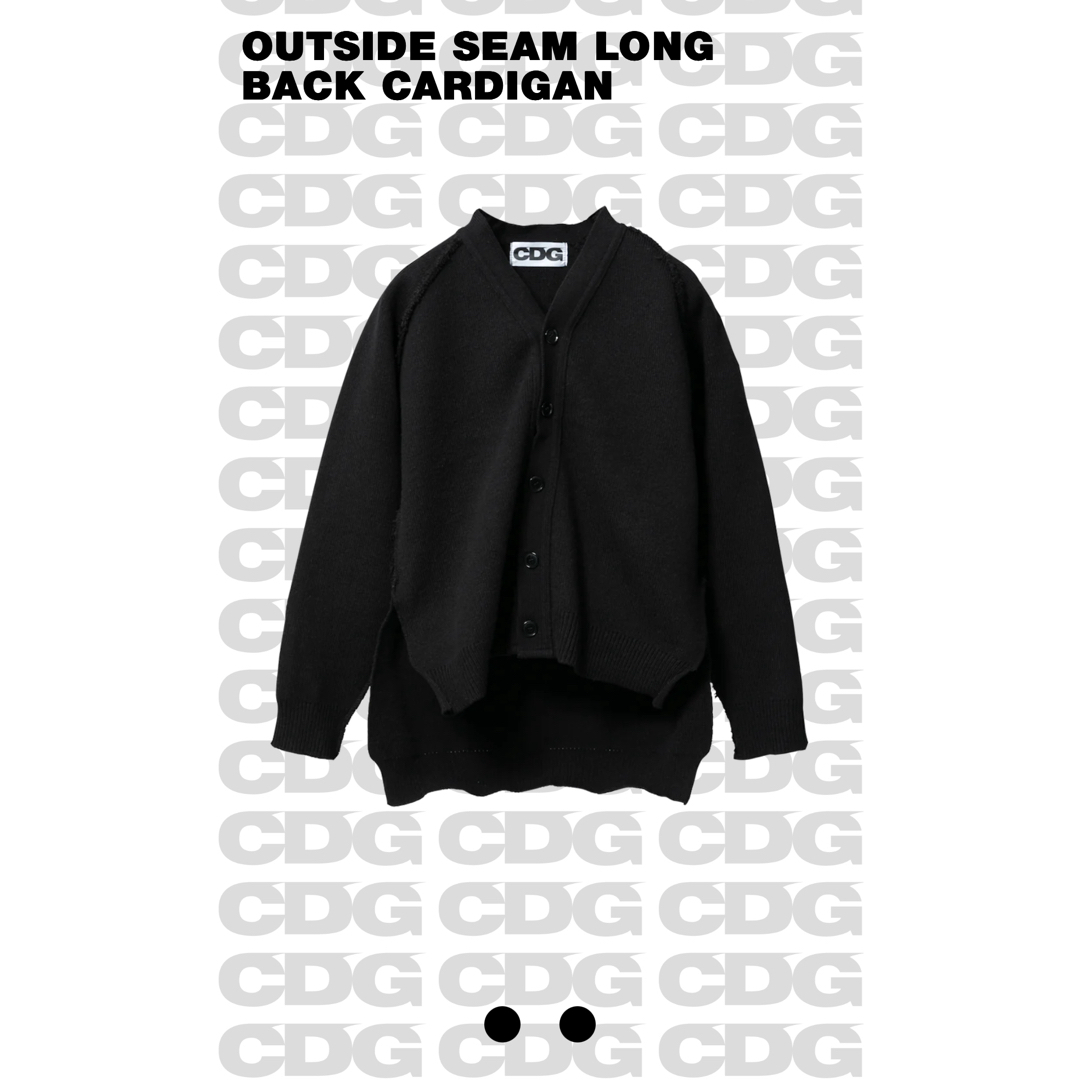 COMME des GARCONS - CDG サイドスリットカーディガンの通販 by イケダ