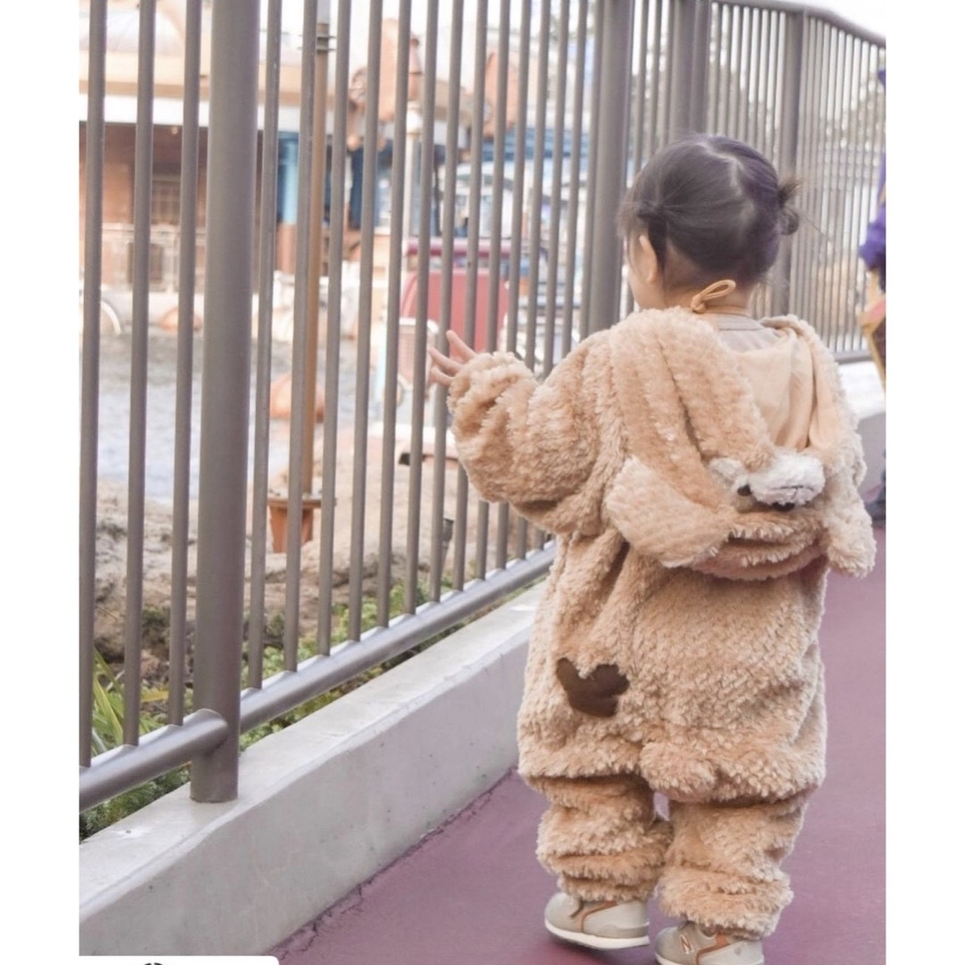 Disney - ダッフィー 着ぐるみ カバーオール コスプレ 120cmの通販 by