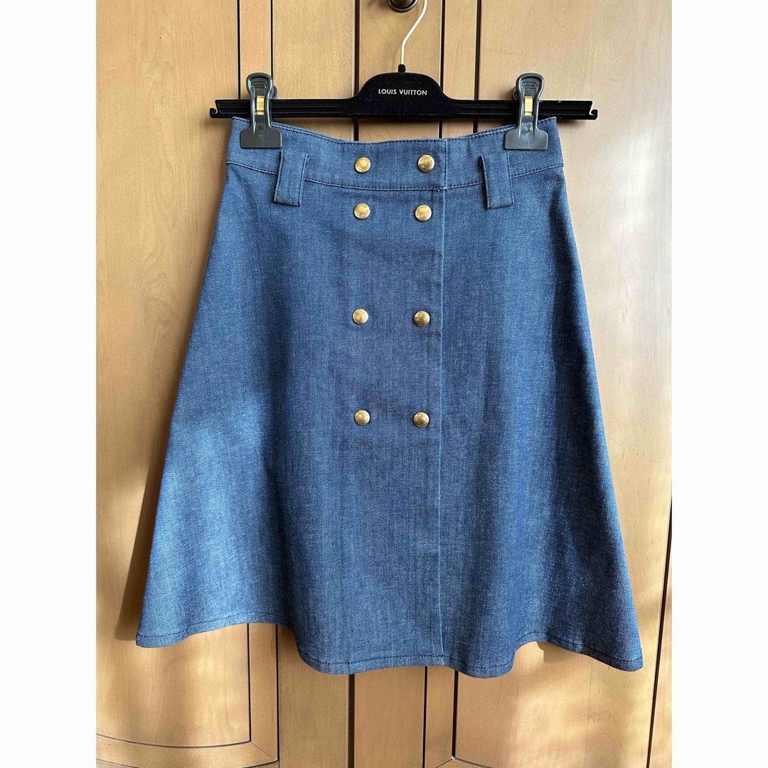 LOUIS VUITTON - ルイヴィトン デニムスカート34の通販 by m…'s shop
