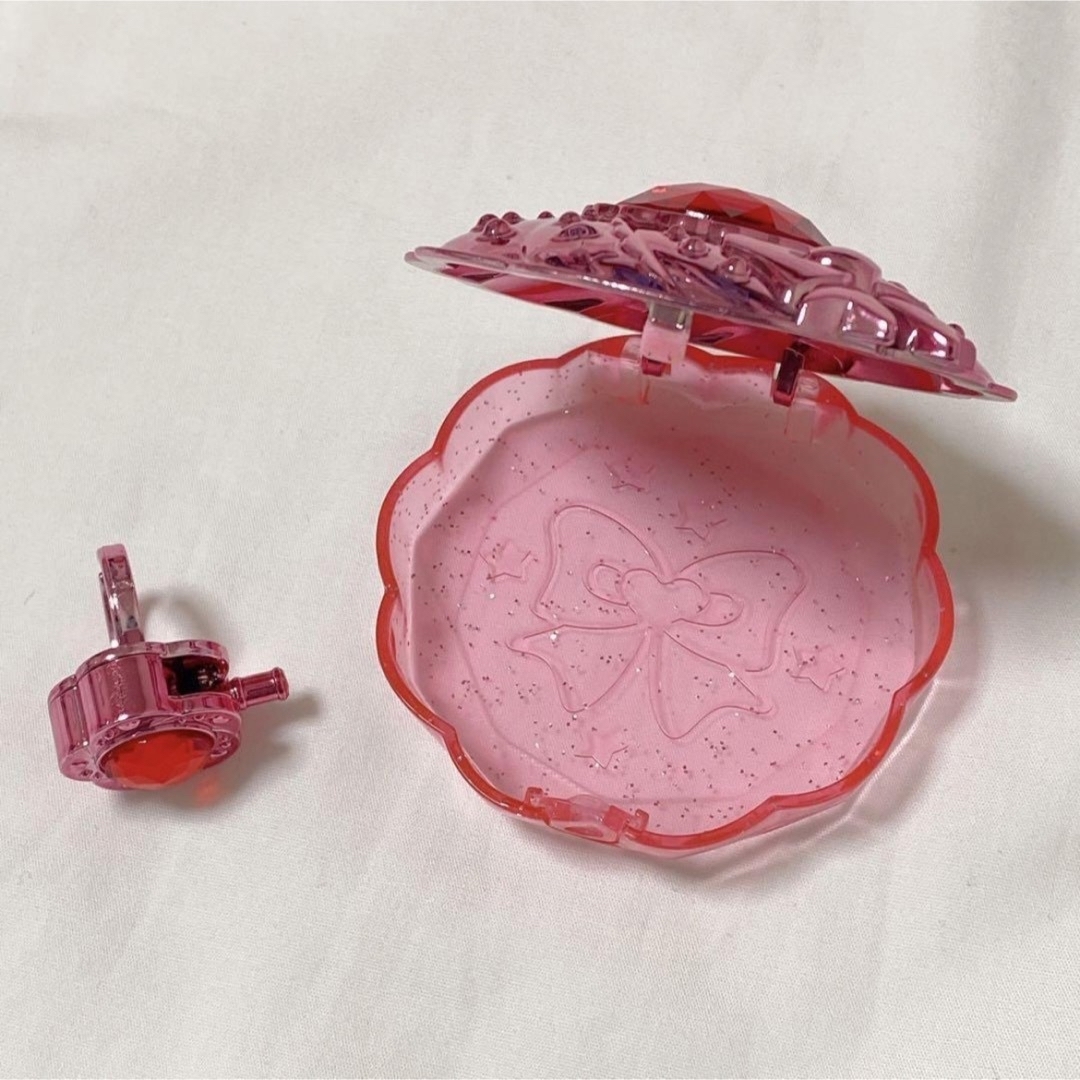 Kabaya - セボンスター チャーミーパクト リボン 赤 ピンク レトロ