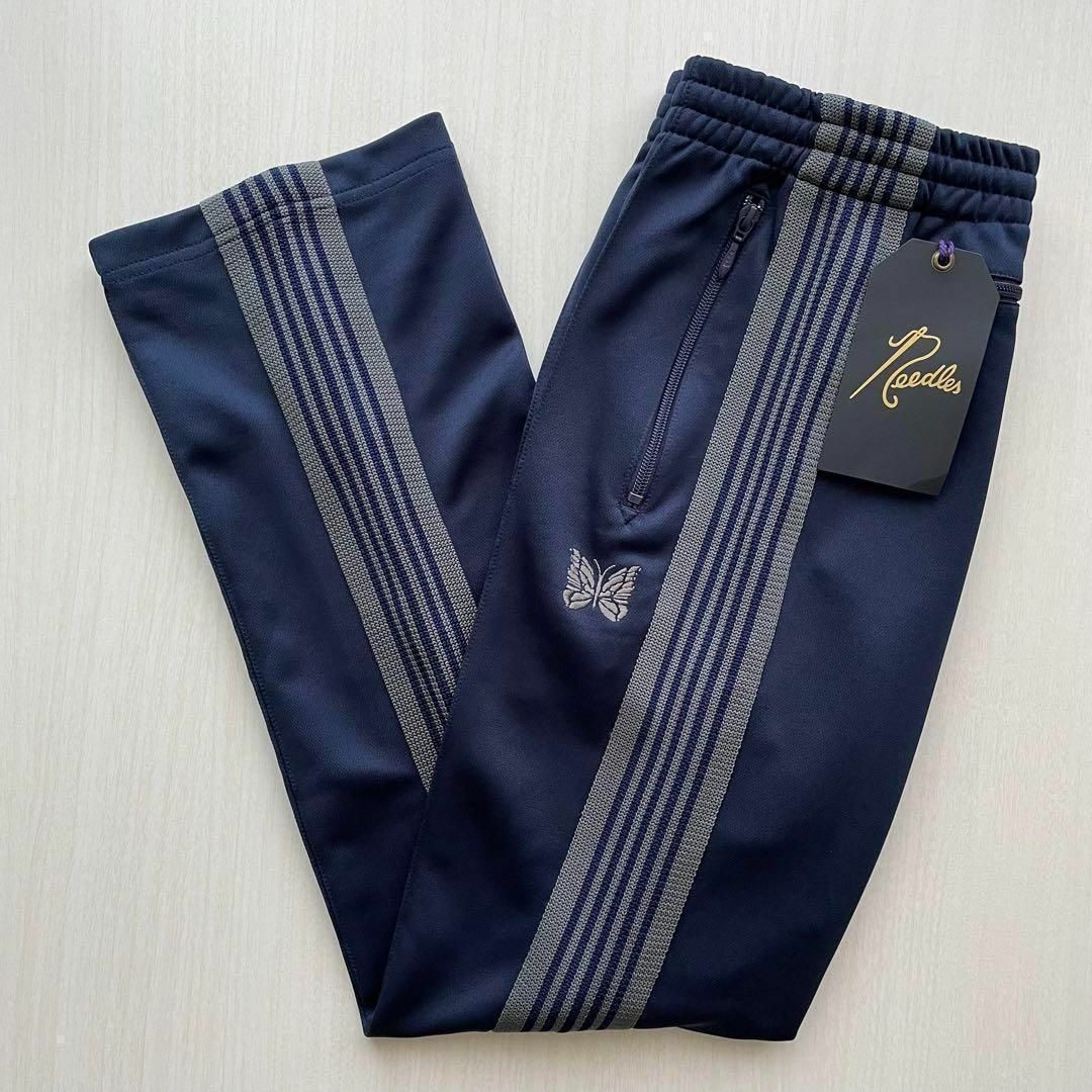 Needles - ナロー S ネイビー グレー コムドット やまと 着用モデル 10